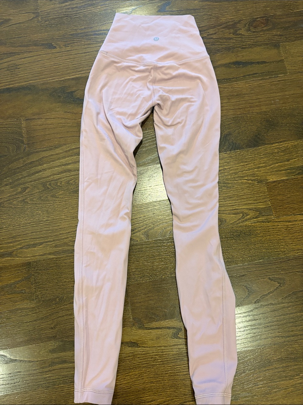lululemon athletica Pale Pink High-Waist Leggings